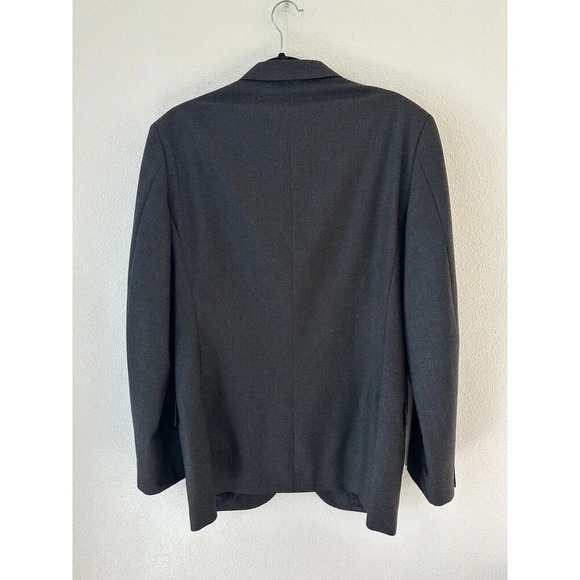 J CREW Ludlow‎ Loro Piana Super 120s Wool Charcoal Grey 40R Blazer Suit Jacket - Picture 3 of 11